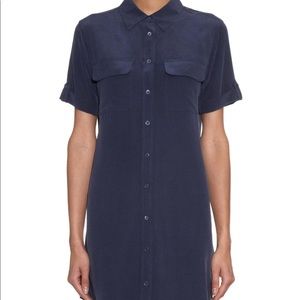 Equipment Collared Mini Dress